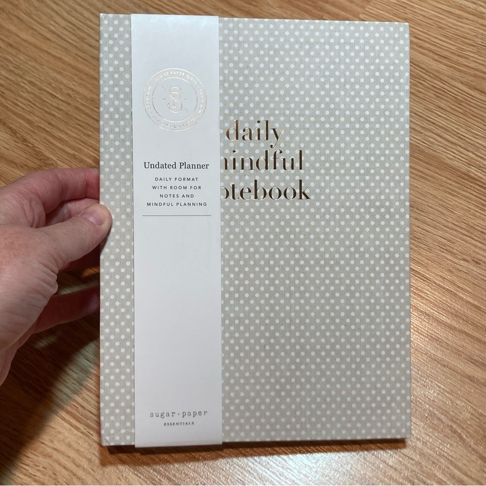 NWT Sugar Paper Undated Planner